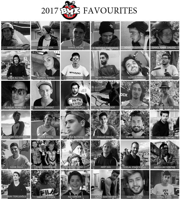 2017'de BMXTR Gözünden Türkiye'nin Öne Çıkan Sürücüleri